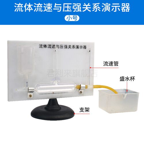 流体流速与压强关系演示器21022大号中学物理实验室演示器材教学