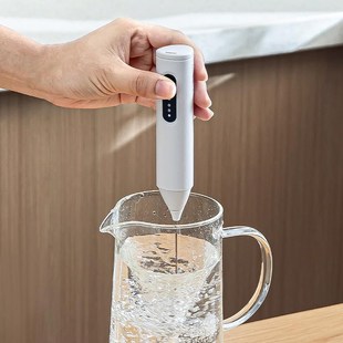 手持小型奶泡器电动咖啡打泡器家用奶泡机牛奶打T发器搅拌棒打蛋