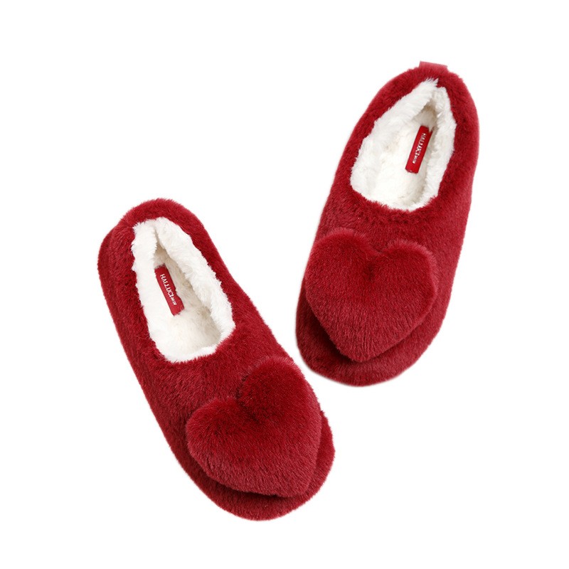 月子鞋秋季保暖包跟棉拖鞋女产后秋冬天厚底防滑家居家用毛绒拖鞋