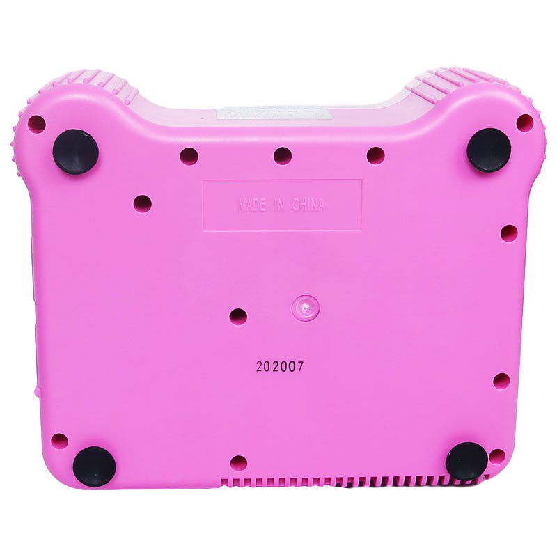 CD508双层套球5寸10寸高压电动充气机打气泵吹气球小粉色打气机