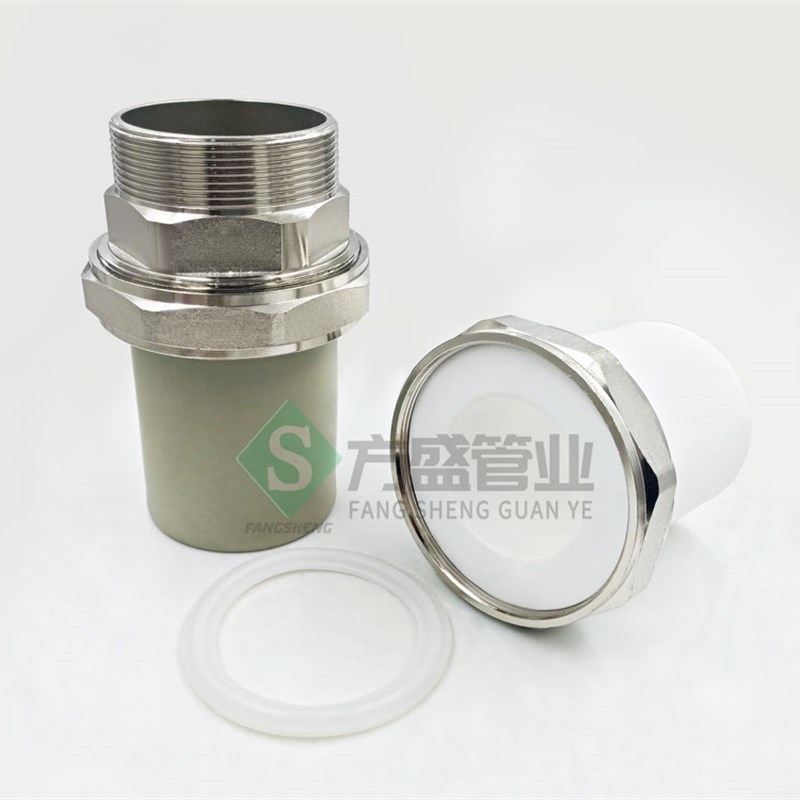 ppr75 90 110铜铁活接头外丝活接2.5寸3寸4寸ppr水管配件热熔管