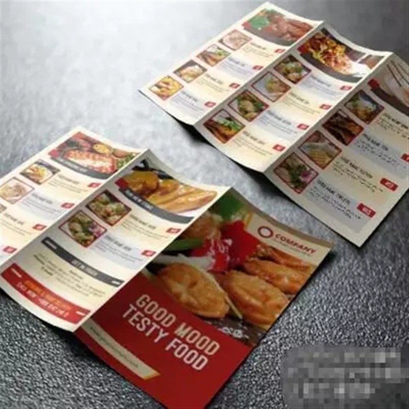 印刷80克双胶纸.点菜单.托盘纸-彩色宣传单-1万张A4单面印刷