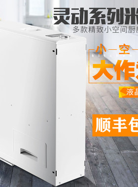 橱柜抽屉式米箱 家用嵌入式米桶 防虫防潮智能米R柜10公斤米桶拉