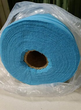 服装裁床隔层无纺布 11g超薄透气隔色帛 白色蓝色无纺布 隔色朴