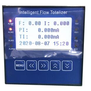 蒸汽流量积算仪中英文切换24V/220V供电液晶流量积算仪96尺寸
