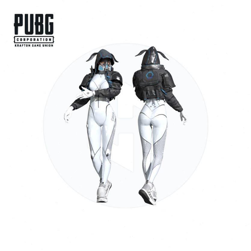 头盔PUBG武器K换衣服码礼包皮肤CD背包兔子绝地求生兔终极兑宇航