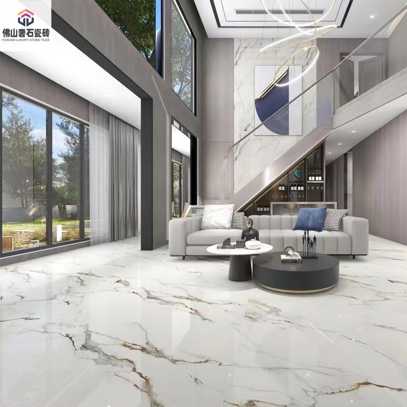 广东奢石瓷砖通体大理石瓷砖750x1500客厅地砖600x1200工程别墅