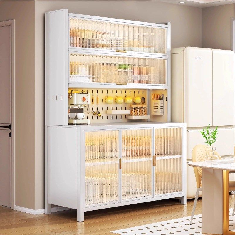 厨房餐边柜落地多层厨房多功能置物架落地多层储物橱柜客厅收纳柜,住宅家具,餐边柜,淘宝优惠券,粉丝福利购,淘宝优惠卷