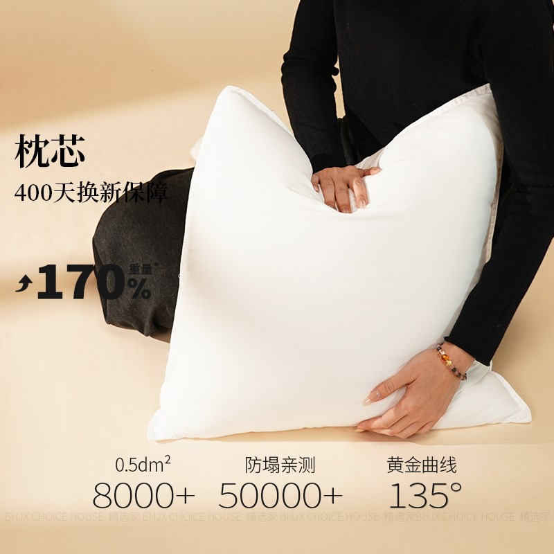 客厅沙发抱枕芯靠枕靠垫芯加重加厚支撑护腰45 50 60长正方形定制