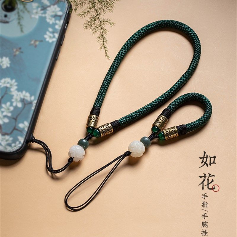 琼睿手机挂绳短款挂手腕绳指环腕带男女手工编织手机挂件结实耐用,3C数码配件,手机挂件/手机链,淘宝优惠券,粉丝福利购,淘宝优惠卷