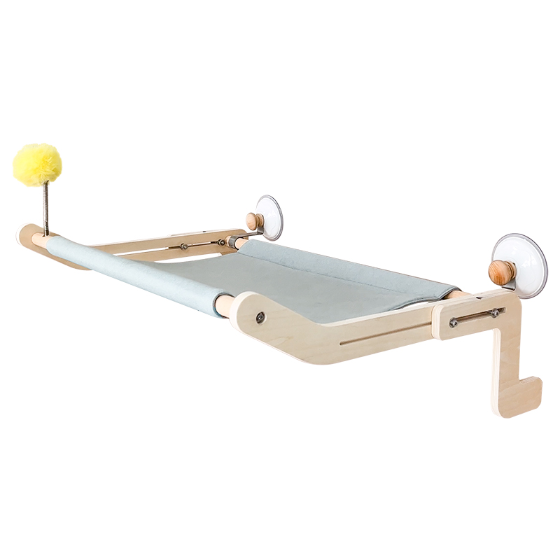 猫咕哩吸盘猫爬架玻璃窗户不占地猫咪跳台免打孔吊床秋千悬挂式