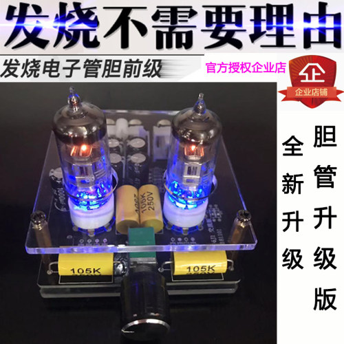 发烧6J1电子管胆机前级发烧hifi甲D类功放6j2放大器diy套件成品板