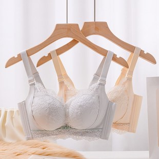 婴儿棉无磁加厚4cm内衣女小胸AA杯平胸聚拢不空杯无钢圈文胸胸罩