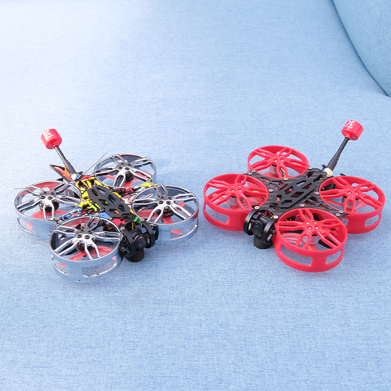 新品2寸室内涵道机 四驱圈圈机FPV穿越机套装到手飞 室内新手练习