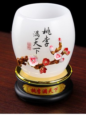 实用笔筒摆件教师节礼物感谢师恩送老师毕业纪念品定制办公桌礼品