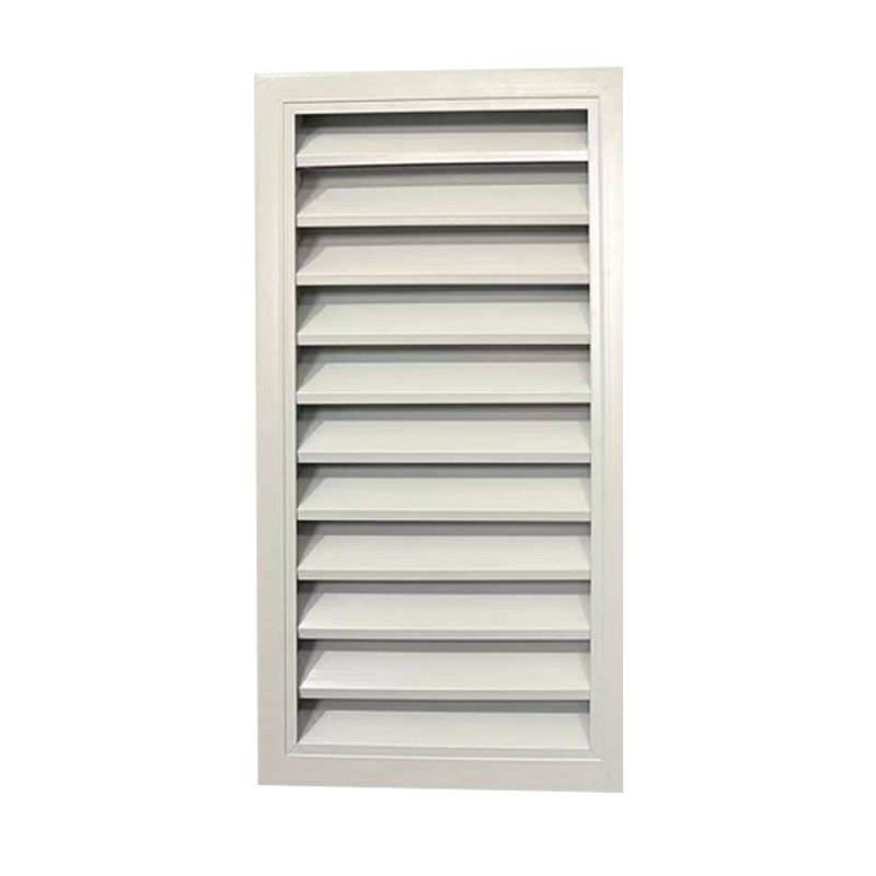 铝合金外墙防雨出风口百叶窗通风口装饰空调透气排风回风格栅