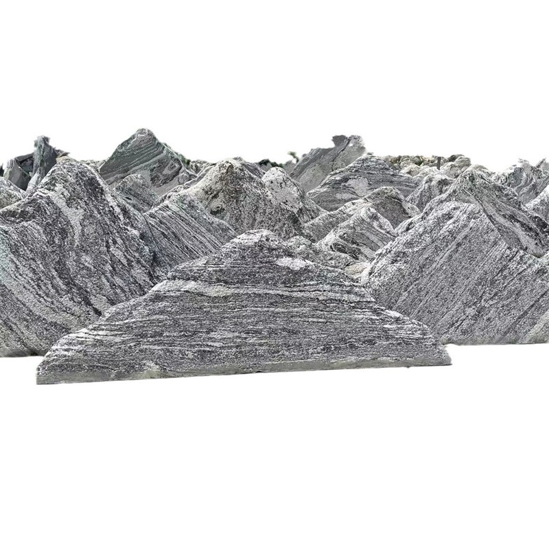 风景石雪浪石切片加工庭院装饰庭院造景水景观石