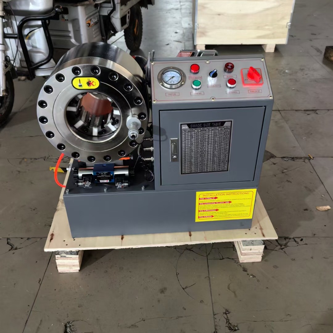 胶管扣压机数控啤管机高压油管锁管机锁管机方管压管机数控压管