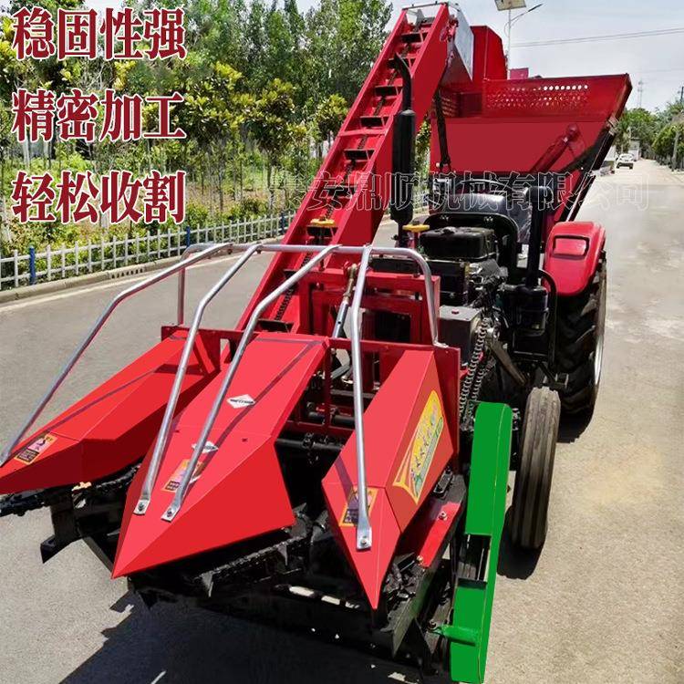 农用背负式玉米收获机家用单多缸四轮车配套二次扒皮收玉米棒