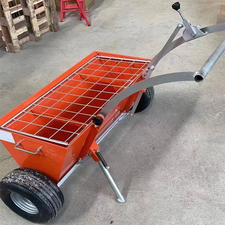 供应手动金钢石布料车 手推式金钢石布料车 源厂直供实惠耐用