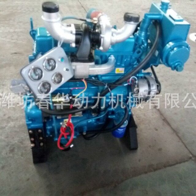 潍柴系列4100ZC船用柴油机带海淡水交换器潍柴船用柴油机价格