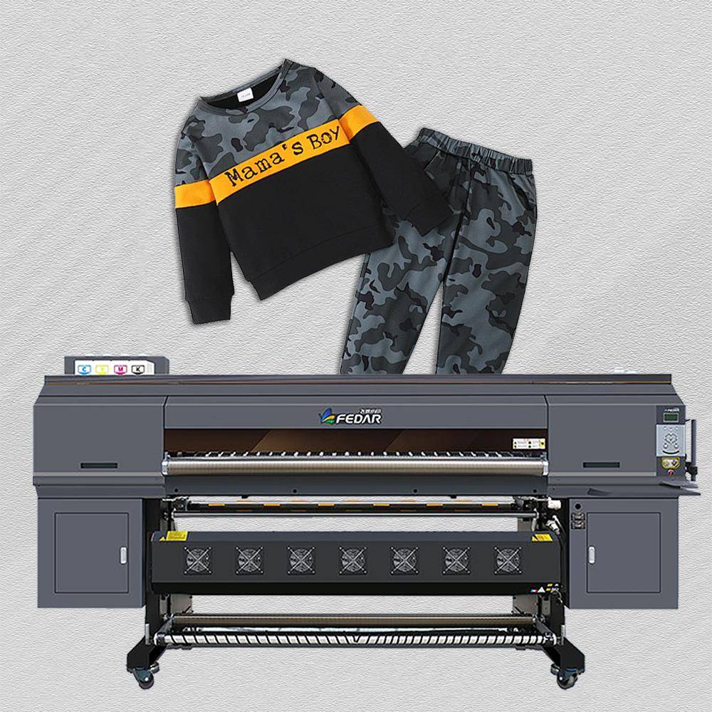 印花神器8头数码印花机 泳装运动服服装热转印数码印花机