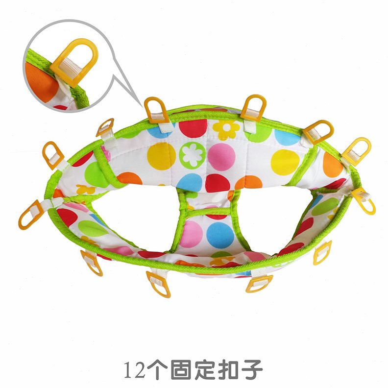 8布美/垫子坐兜/3宝车垫推车9婴儿学步车配件99337坐垫联8利 坐贺