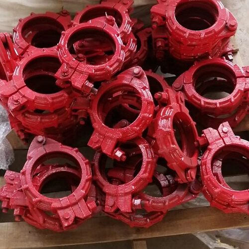 u型管卡混凝土地泵菱形125泵管卡扣4寸固定扣管托T80卡箍泵车管扣