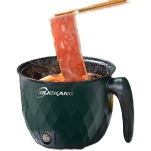 300W电热锅多功能蒸煮炒煎电煮锅打火锅学生寝室小电锅炒菜小功率