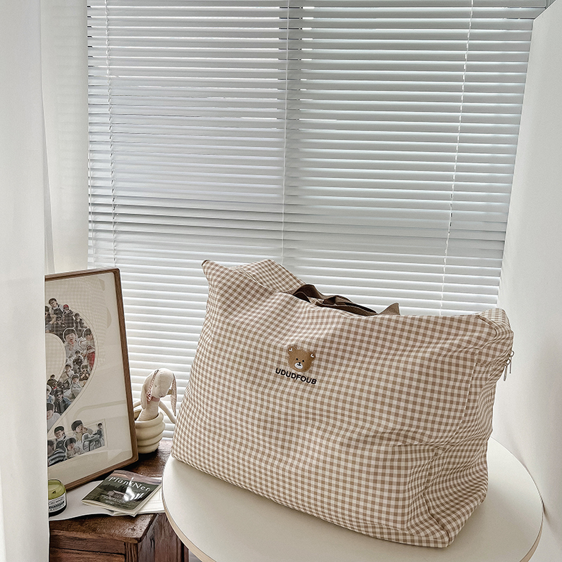 韩国超大容量幼儿园被子衣物收纳袋被褥背袋子儿童学生搬家棉被包