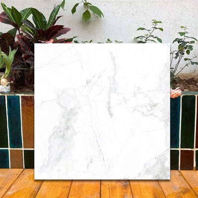 瓷砖1米x1米 客厅防滑地砖 棕色大厅地板砖1000X1000寒江雪柔光