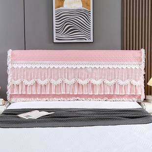 新款全包床床头罩套加厚床头靠背罩皮木护防保尘套98OYTR遮丑布套