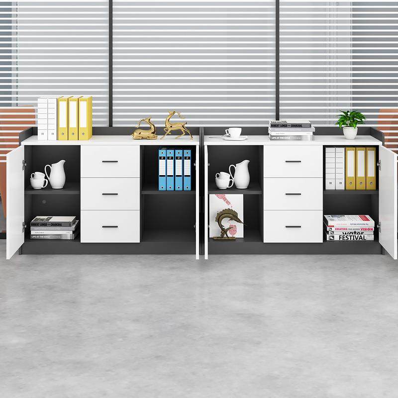 矮柜会议打室茶柜办SG-1室办公柜子文件柜隔断柜带锁储物水柜公印