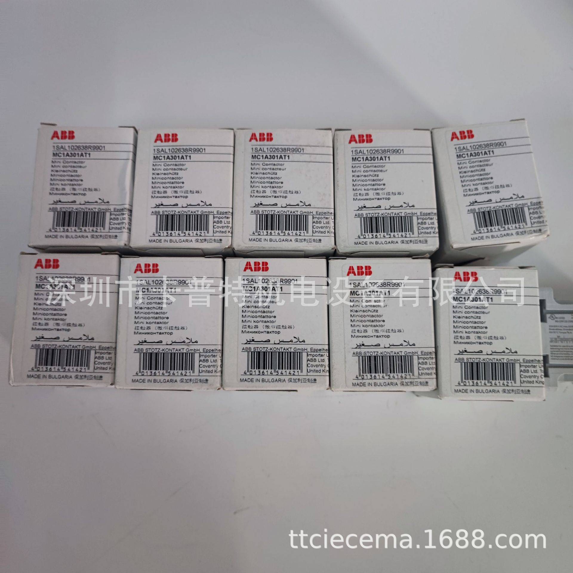 MCRC022ATWN  接触器  进口ABB GE牌 MC1AB00ATN  电路保护