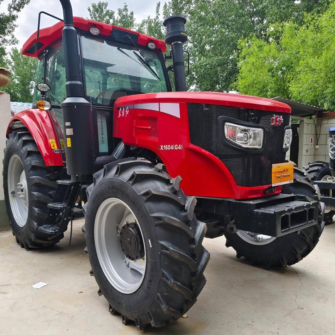 东方1红LX5FQT04高配大桥拖拉机六缸轨高压共发动机雷犁沃深松田