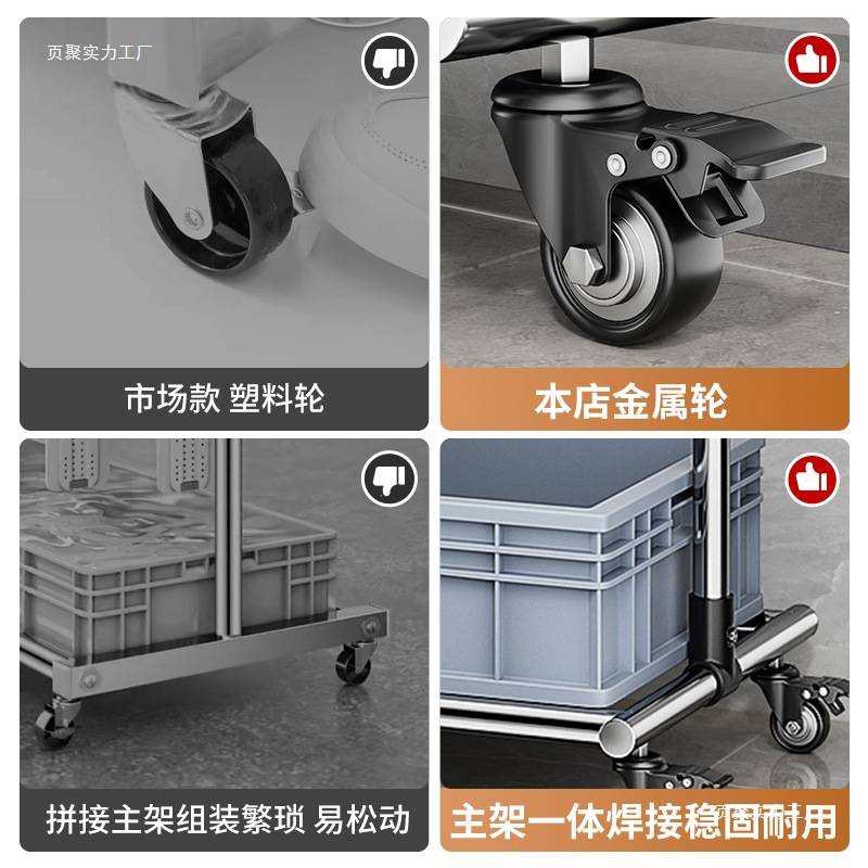 移动拖把架清洁卫生工具拖把挂钩收纳架子不锈钢置物架落地式图片