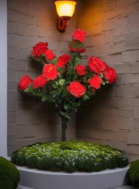 太阳花地灯户外用庭院造景布置氛围灯花ULF园阳台能装饰灯插草坪