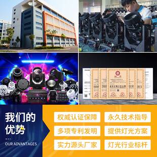 舞台成像灯迷你追光灯婚庆小剧场舞厅婚礼调焦聚光灯30w暖光柔光