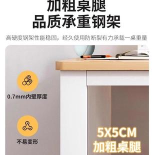 书桌学生家用卧12室长式方女形写字桌生妆桌工作电化脑桌台办公桌子