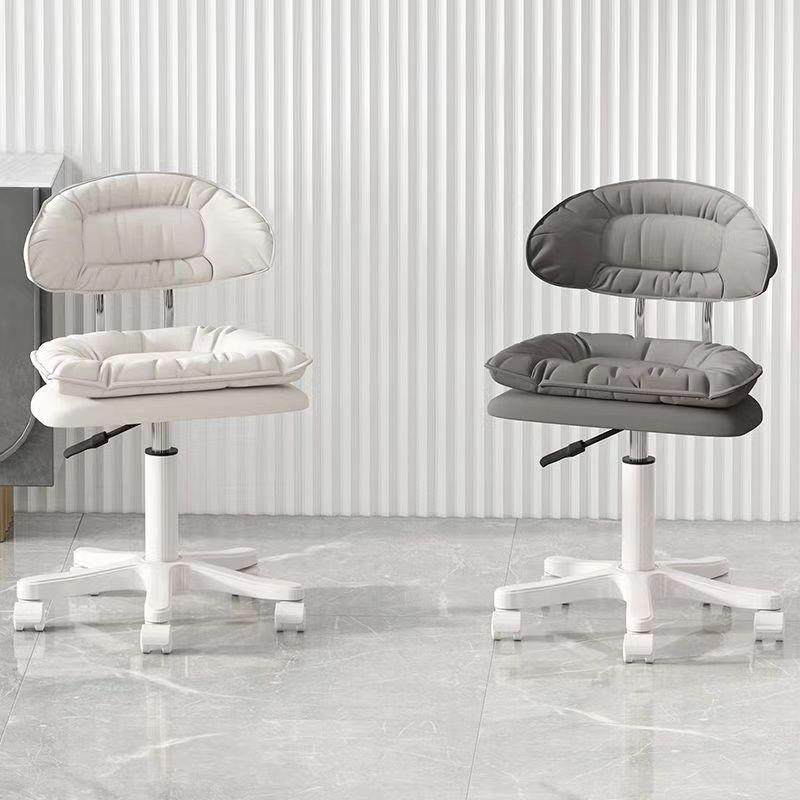 美甲椅椅子家腰用电脑咨询客服旋转椅可降护靠背现升代简约凳前台