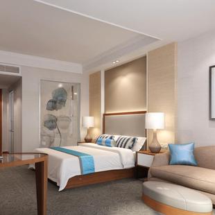 套实木皮烤漆床头柜酒232店家板具宿装民床多层贴宾馆酒店家具床