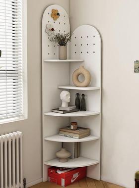 简约角柜客厅靠墙转角柜triangul墙角柜小家用三角户落柜实木转型