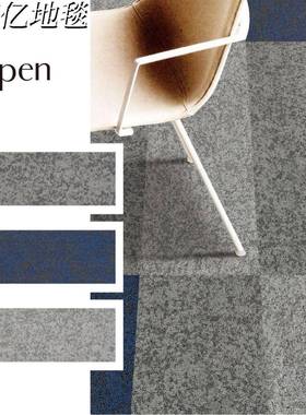 PVCB底背方毯办公室块办区公域走廊自习室满铺1级防火阻纤维材质