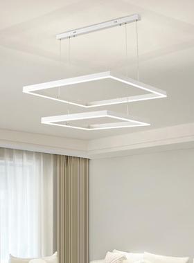 现简代约无拼接缝长条灯办公灯长方形吊灯商场护眼灯20LED方形吊