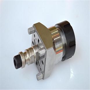 方型EDM-JJ000电花极夹具ER32电极夹持座基火机锁嘴夹具手气动准