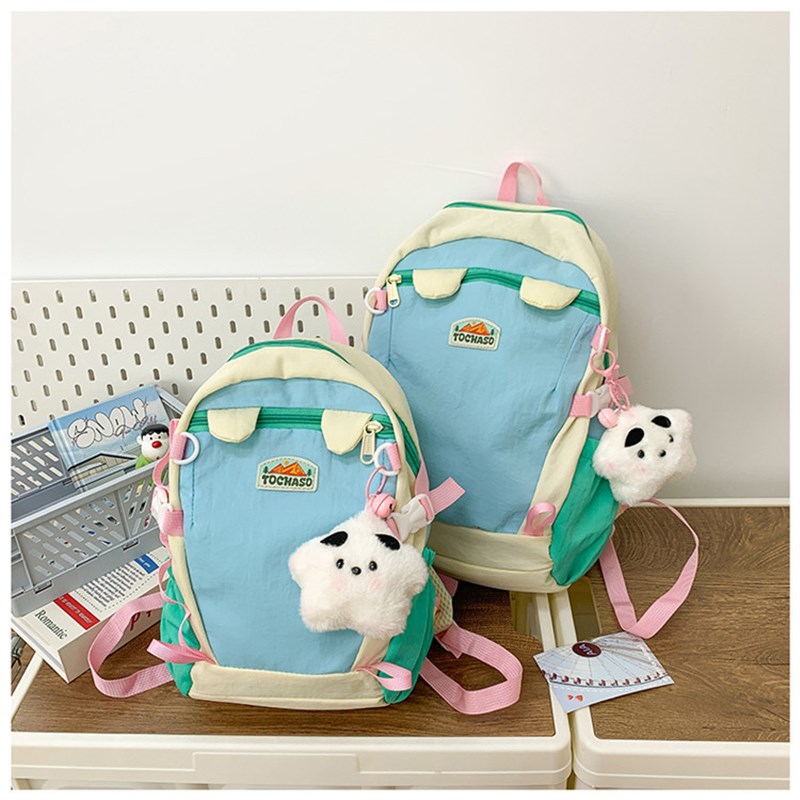 25年春季新款儿童休闲书包韩版时尚双肩包洋气大容量小学生春游包