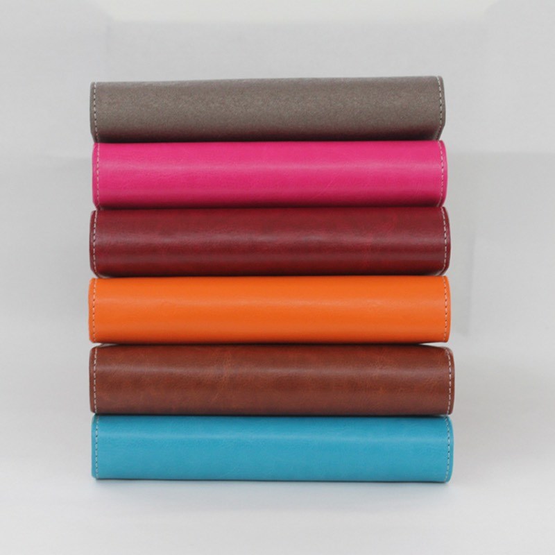 展会名片笔记本商务笔记本带名片夹展会神器可备注名片册名片本薄