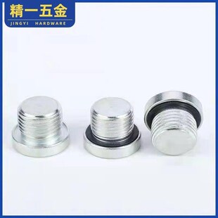 不锈钢止付螺丝内六角堵头m8/m10x1 m12/m14/m16/m18/m20/m22x1.5