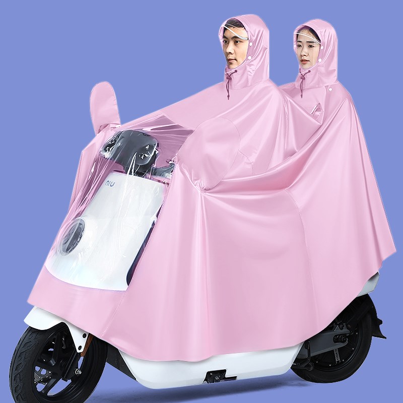 适用于九号电动车A2Z90雨衣亲子双人女款A2Z40雨披雨具a2z 35c罩