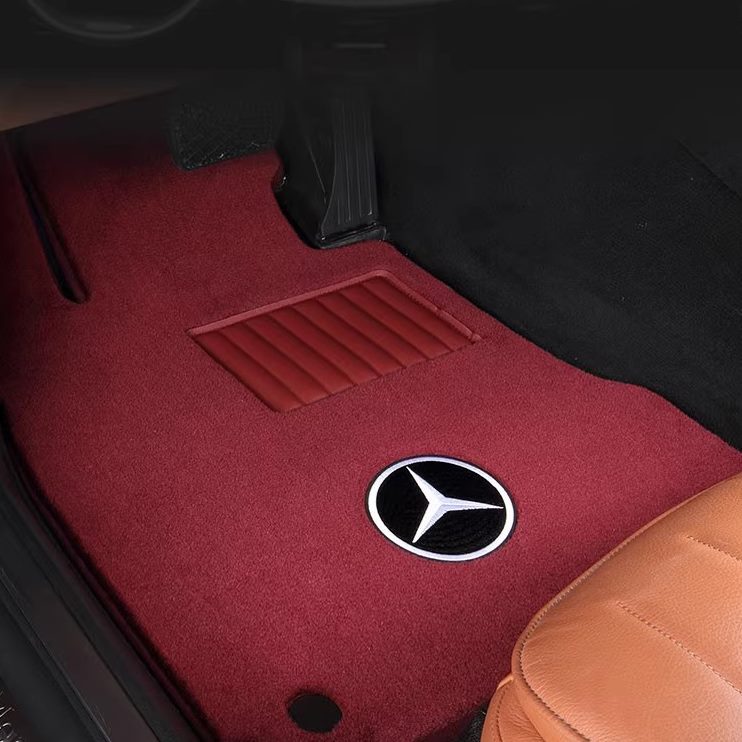 L0 LL 30S0S4S 32羊毛 L级奔驰L纯脚垫50S00S4毛地毯绒原厂0S50